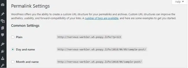 Cách khắc phục lỗi 404 bằng cách cài lại WordPress Permalink