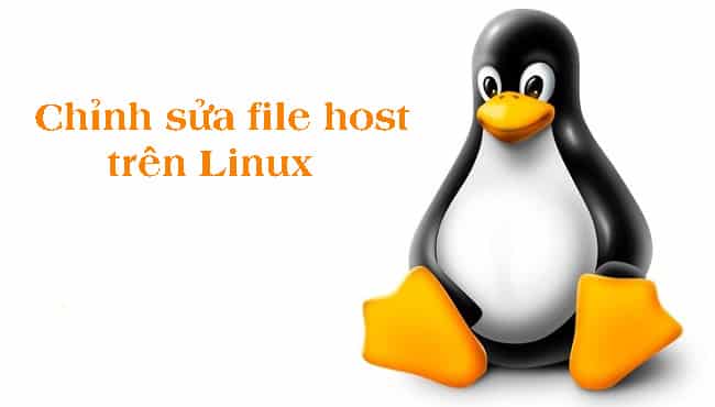Cách chỉnh sửa file host trên Linux