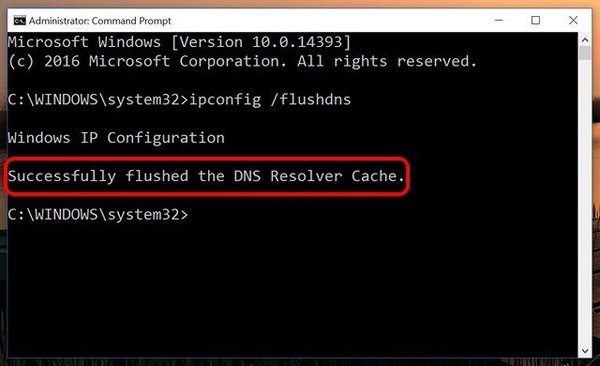 Hướng dẫn xóa cache dns trên Windows 10 4