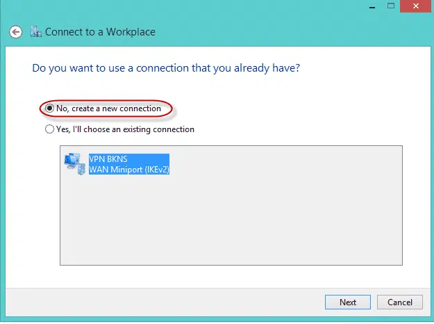 kết nối vpn trên win 7 2