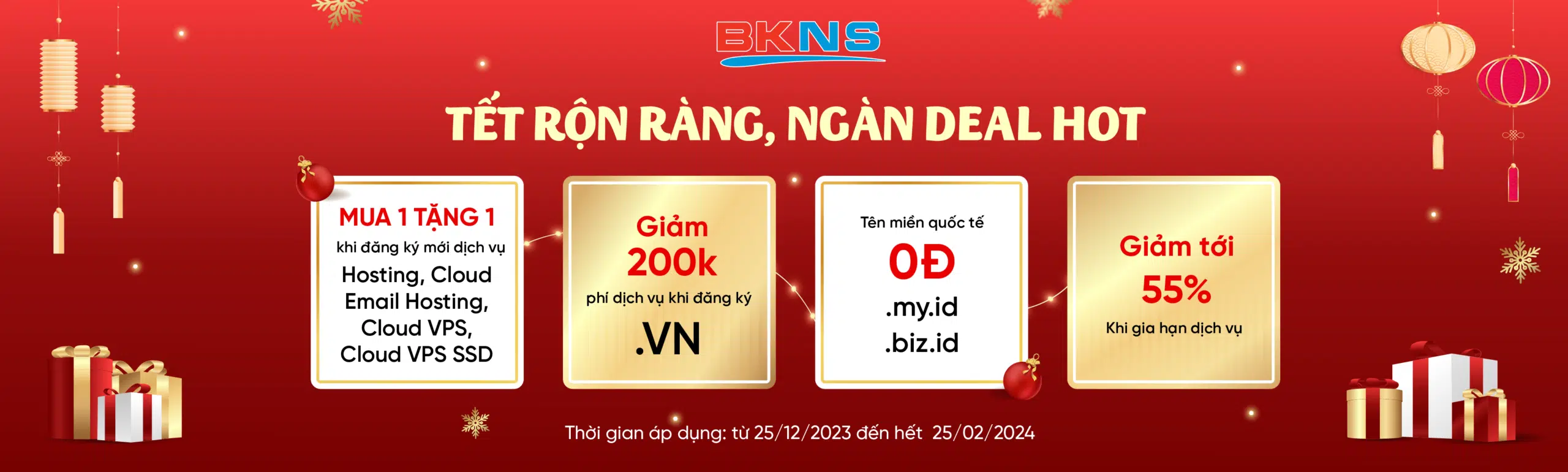 Nhà cung Cấp Hosting – Tên Miền – Cloud VPS | BKNS