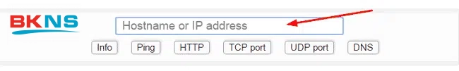 Nhập Hostname hoặc IP address