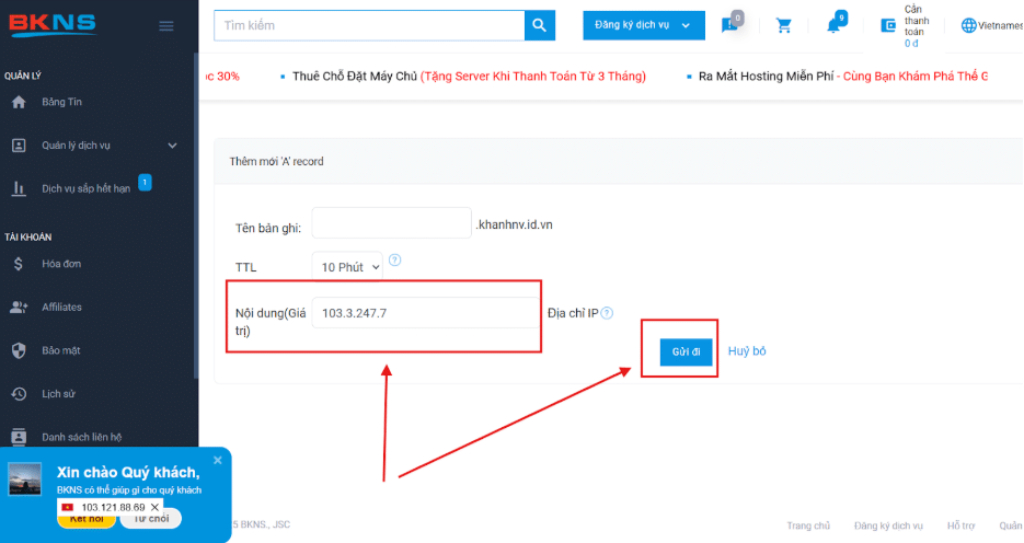 Hướng dẫn cách trỏ tên miền về hosting chi tiết, dễ dàng